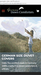 Mobile Screenshot of germanduvetcovers.com